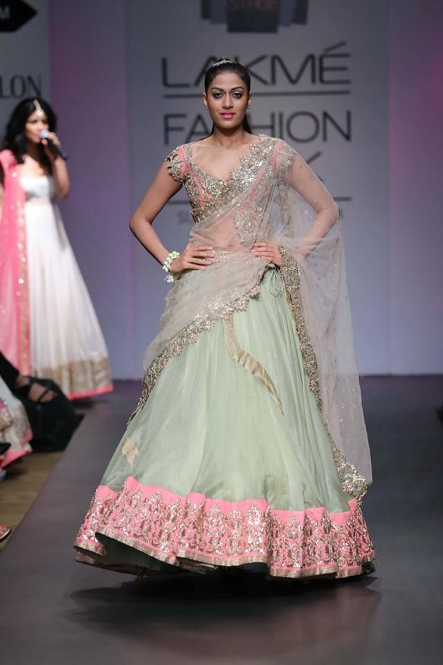 Lakme Fashion Week 2014 Pastel Bridal Buys !! WedMeGood