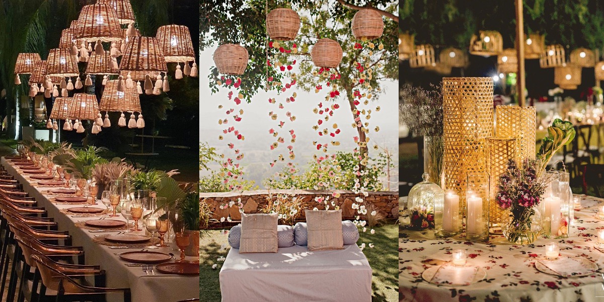 Trending Cane & Wicker Baskets As Wedding Decor! WedMeGood