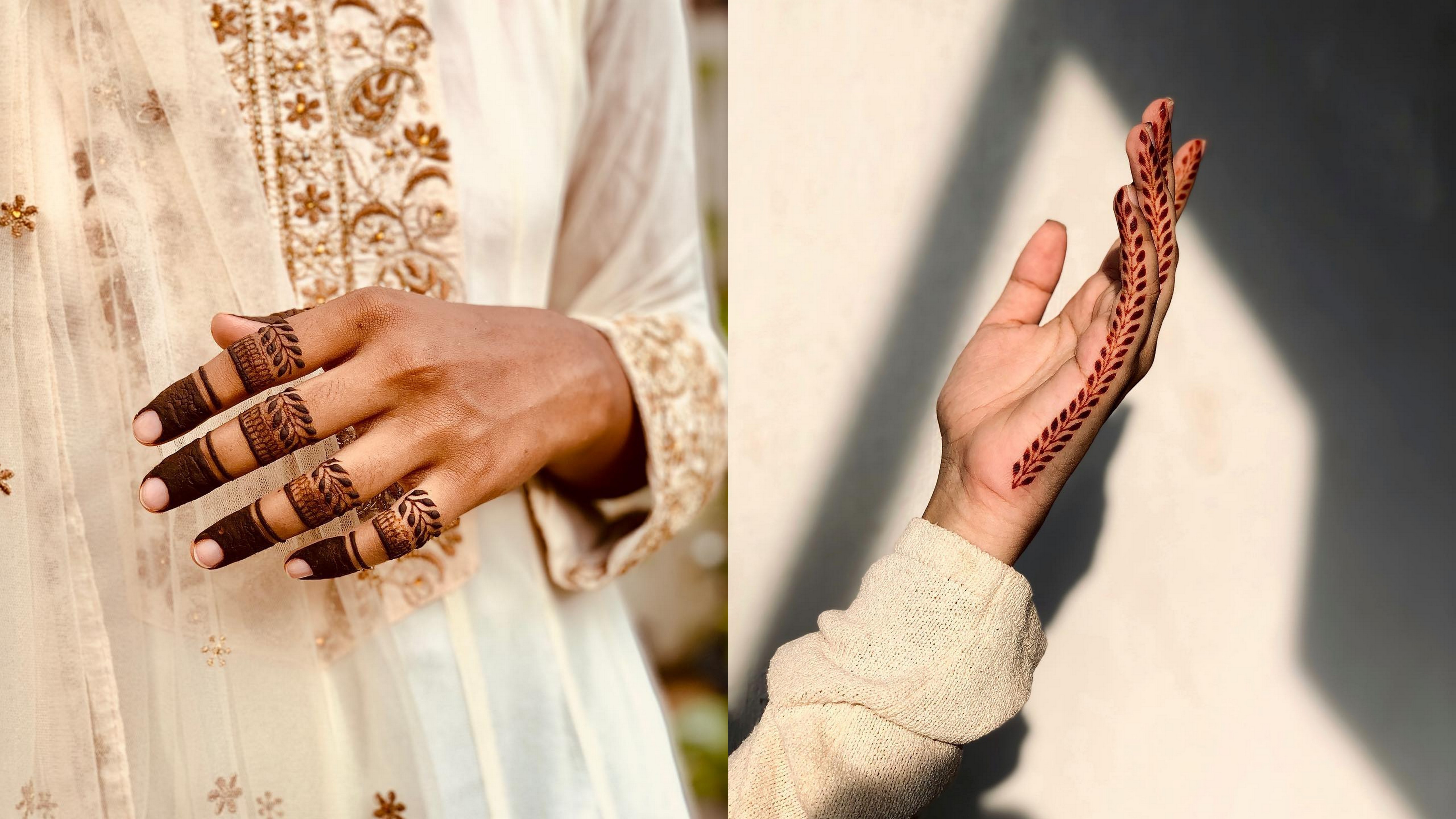 Easy Mehndi Finger Designs