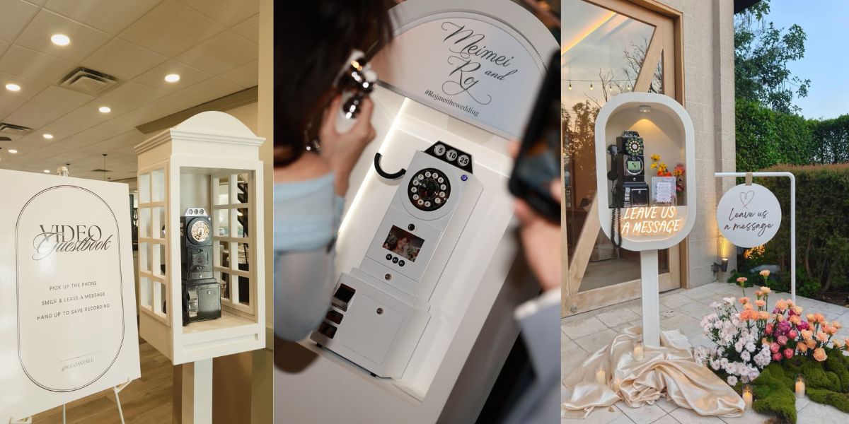 This Video Phone Booth Is the Coolest Way to Capture Wedding Wishes ...